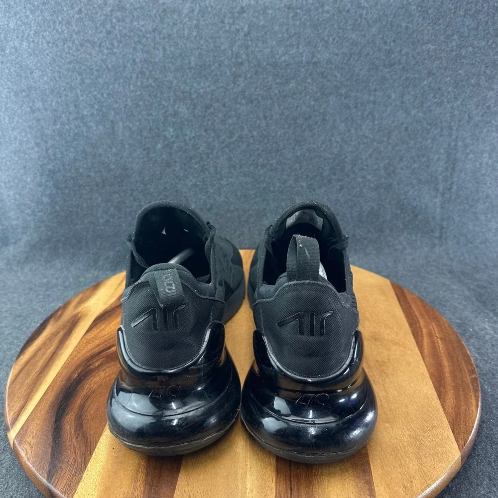 Nike Air Max 270 Triple Black Size 14 Men's Running Training Shoes AH8050-005